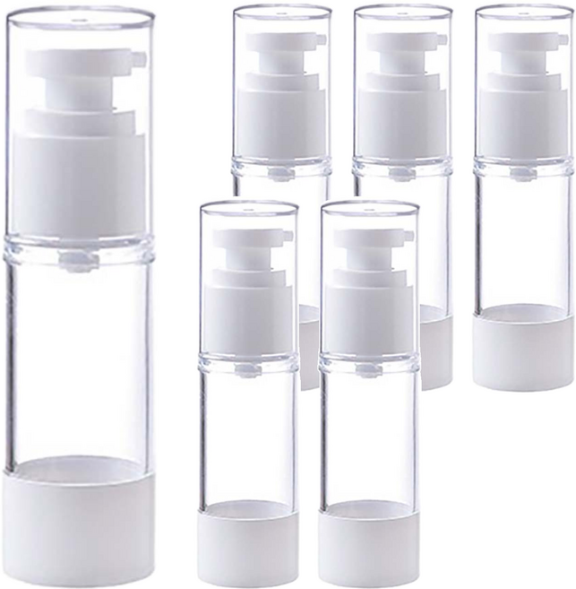 城市漫遊 真空分裝瓶3件組 乳液款 30ml, 白色, 2組
