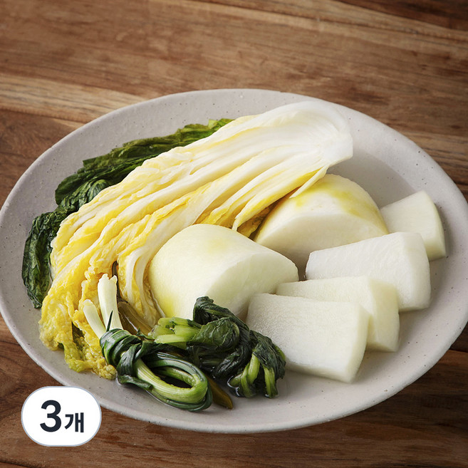 한복선의 궁중비법 미색감 동치미, 3kg, 3개