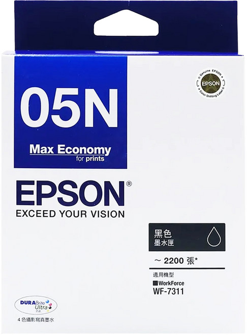 EPSON 墨水匣 適用Epson WF7311, 黑色, 1個