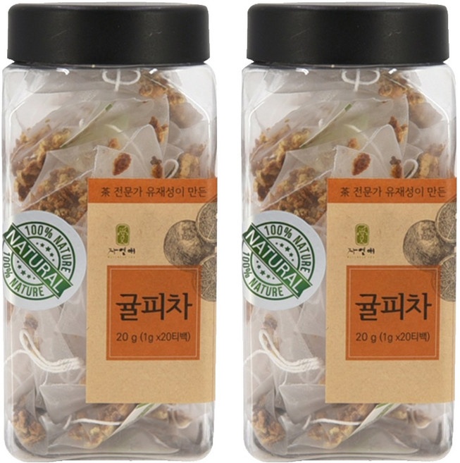 자연애 귤피차, 1g, 20개입, 2개