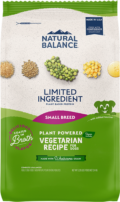 내추럴발란스 어덜트 강아지 LI 브로스 코팅 건식사료, 곡물, 2.04kg, 1개