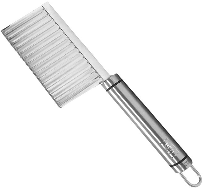 메오 스테인레스 웨이브 야채감자칼, 혼합색상, 1개