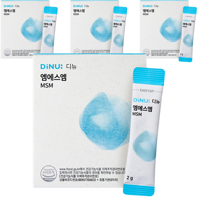 디뉴 엠에스엠 30p, 4개, 60g