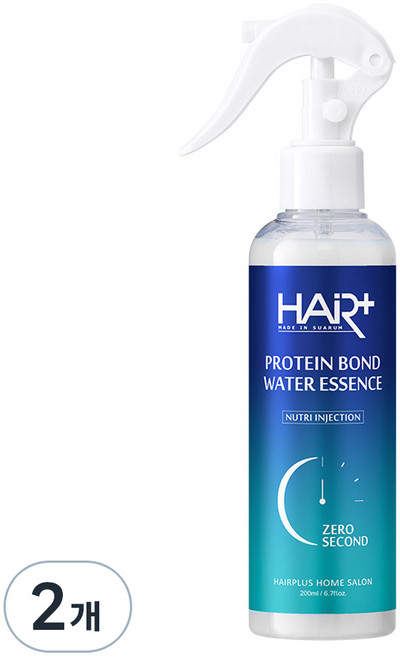 헤어플러스 단백질 본드 워터에센스, 200ml, 2개