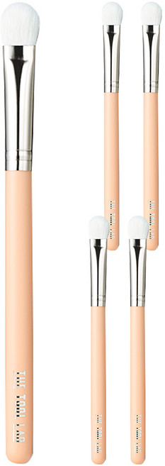 더툴랩 올오버 아이섀도우 브러쉬 미디엄 202, 혼합색상, 5개