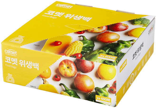 코멧 위생백, 중(M), 600개입, 1개
