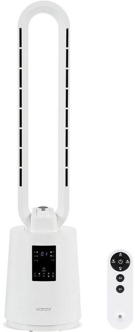 유니맥스 BLDC모터 12단 풍속 날개 없는 선풍기, UMF-BM343W