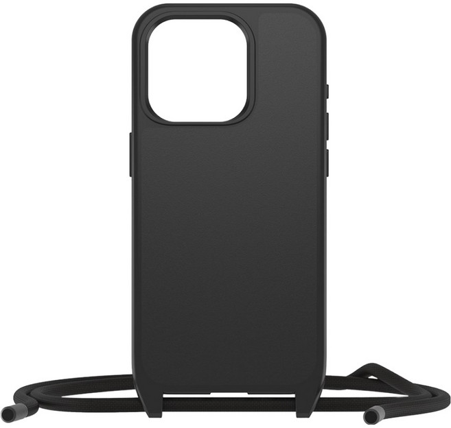 OTTERBOX React+ 掛繩 手機殼 for iPhone 15 Pro MagSafe Compatible 軍規防摔 黑色