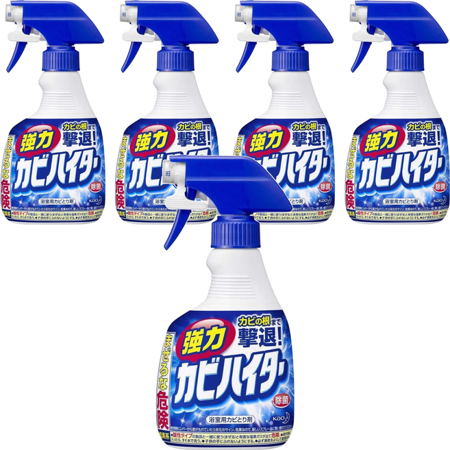 Kao 花王 Haiter 衛浴防霉清潔噴霧, 400ml, 5瓶