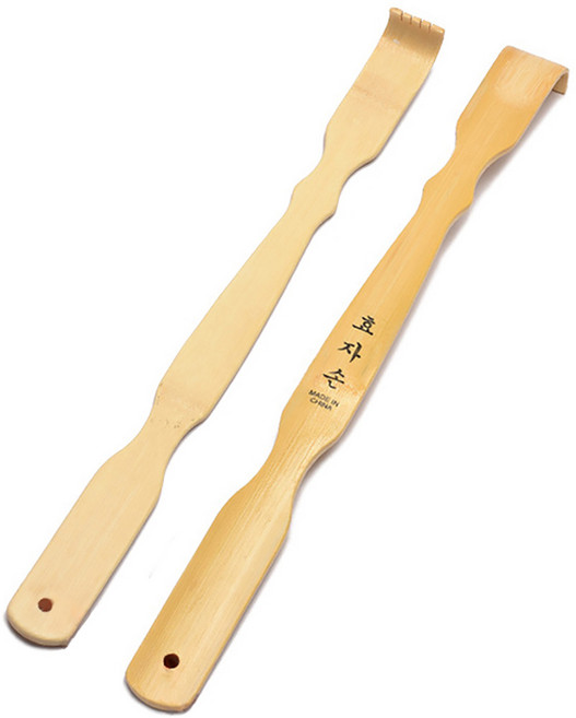 나홈 고급 대나무 효자손 45.5cm, 우드, 2개