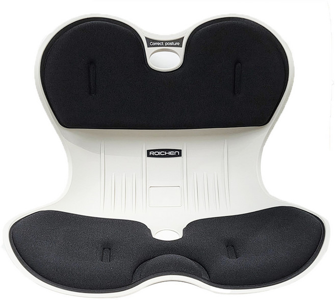 ROICHEN 男用護脊坐墊, 黑色, 1個