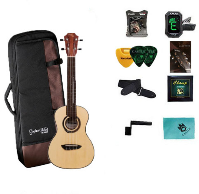 고퍼우드 우쿨렐레 U100C (S), 콘서트, 1개