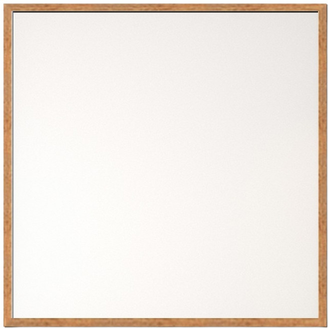 리드오프 알루미늄 벽걸이 그림 정사각 액자, 오크, 1개