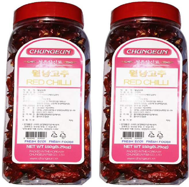 청은 월남고추, 150g, 2개