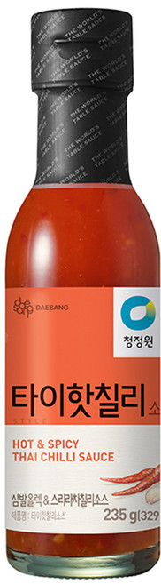 청정원 타이 핫 칠리 소스, 235g, 1개