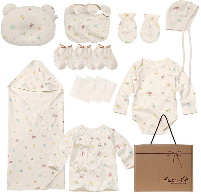 위드오가닉 출산선물 15종세트