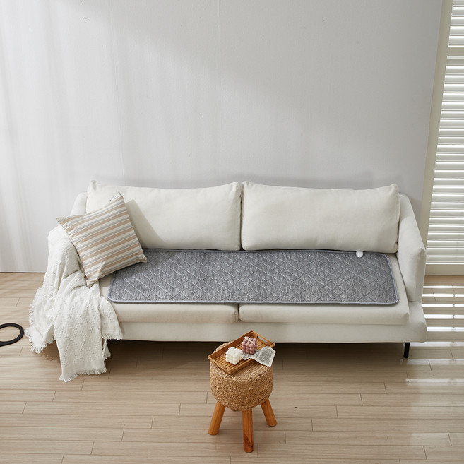 크리벨 탄소무자계 EMF 전기요매트 HN-2001, 다이아그레이, 초미니싱글(50 x 180 cm)