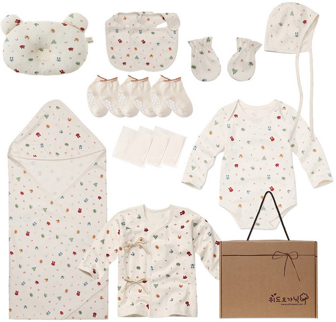 위드오가닉 출산선물 15종세트