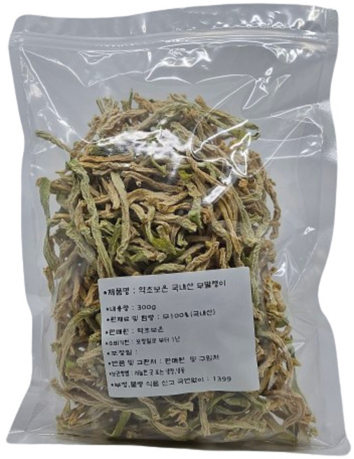 藥草報恩 乾蘿蔔絲, 300g, 1個