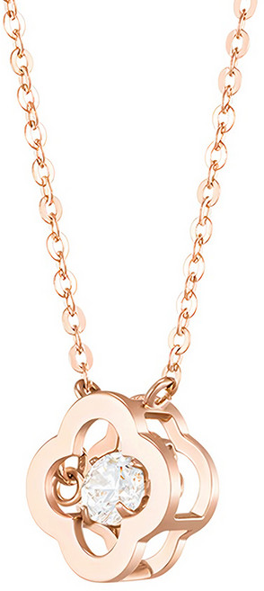 J.ESTINA 女款 CLOVIA MIOELLO 14K 項鍊 + 購物袋