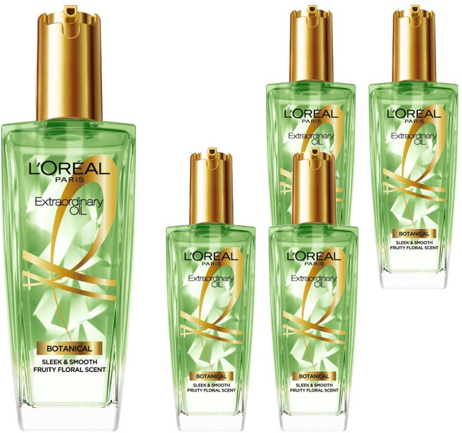 로레알파리 엑스트라오디네리 오일 2.0 보태니컬, 100ml, 5개