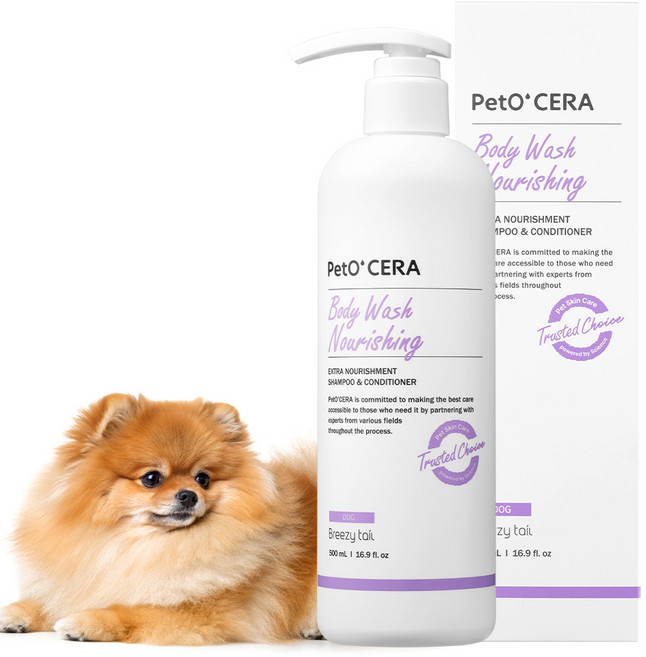 페토세라 저자극 강아지 보습 샴푸 올인원 러블리블러썸향, 500ml, 1개입, 1개