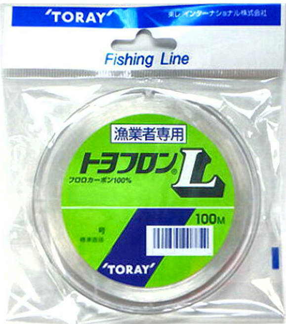 TORAY 東麗 漁業者專用 トヨフロンL 碳纖線 子線 卡夢線 Carbon 碳素線, 白色, 1個