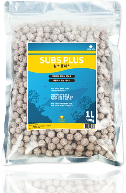 모비딕 섭스 플러스 프리미엄 여과재, 1개 - 쿠팡