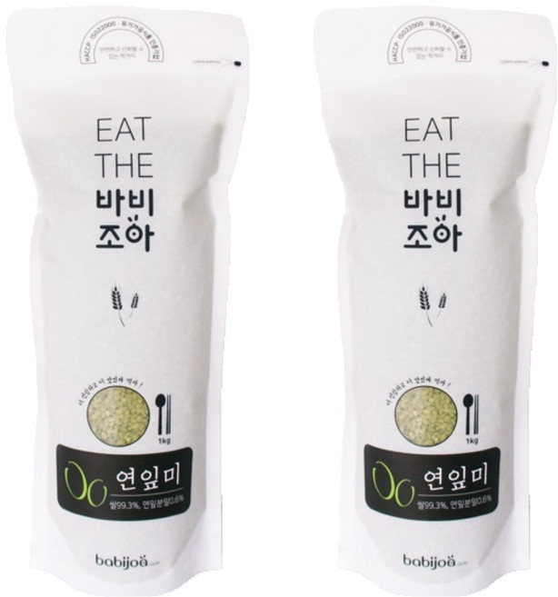 연잎미, 1kg, 2개