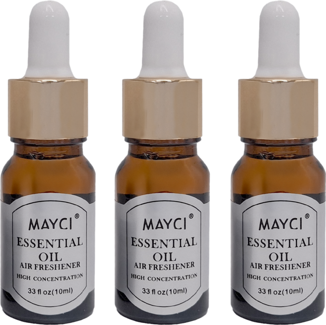 MAYCI 水氧機專用水溶性精油 玫瑰, 10ml, 3瓶