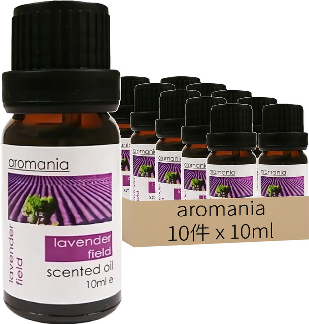 aromania 英國 精油, 薰衣草, 10ml, 10瓶