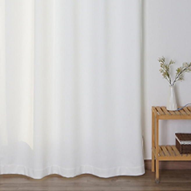 나비손길 차르르 고급 스웨이드 복층 커튼 아일렛형 2p