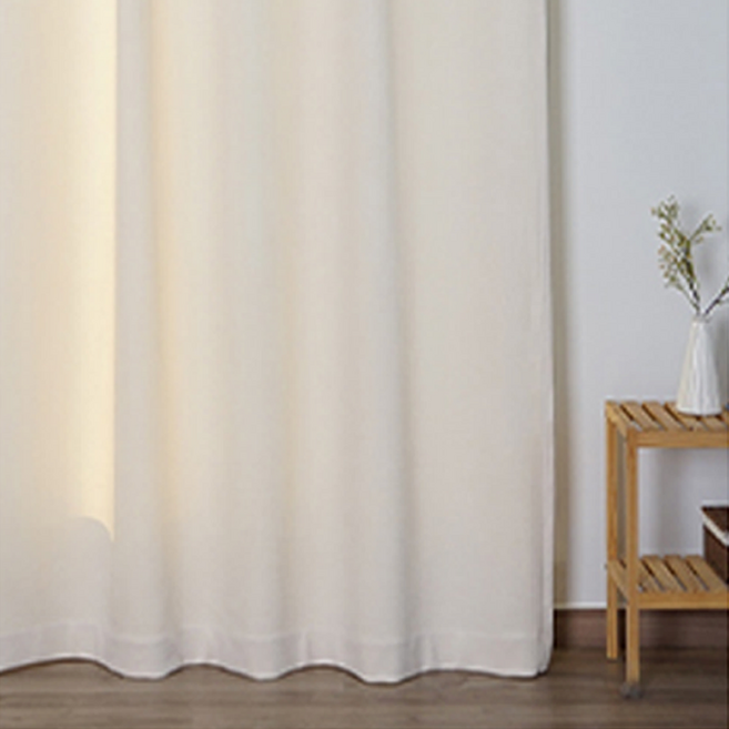 나비손길 차르르 고급 스웨이드 복층 커튼 아일렛형 2p