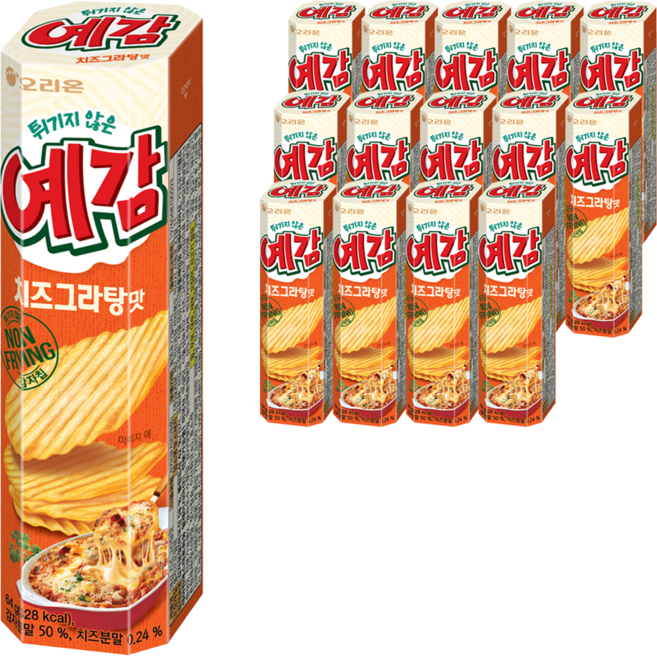 오리온 예감 치즈그라탕, 64g, 15개