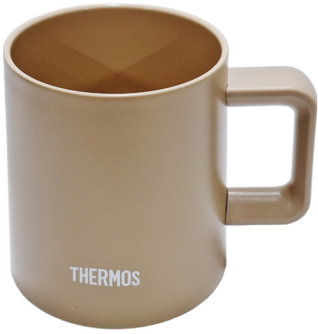 THERMOS 膳魔師 真空不鏽鋼保溫馬克杯 JDG-350CL, 咖啡拿鐵, 1個, 350ml
