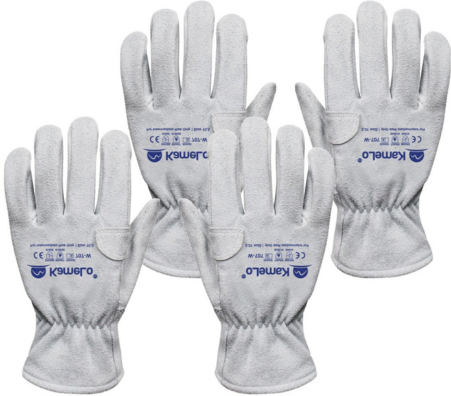 카멜로 작업장갑 707-W, 백색, 2세트