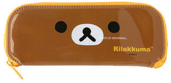 Rilakkuma 拉拉熊 筆袋, 咖啡色, 1個