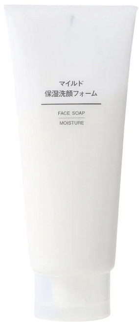 MUJI 無印良品 台灣公司貨 溫和保濕洗面乳, 200g, 1條
