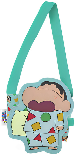 Miravivi 蠟筆小新 半套式飲料提袋, 小新打哈欠, 1個