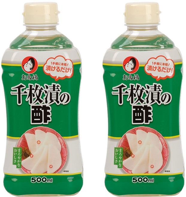 오타후쿠 센마이즈케노스 무 절임용 식초 소스, 2개, 500ml