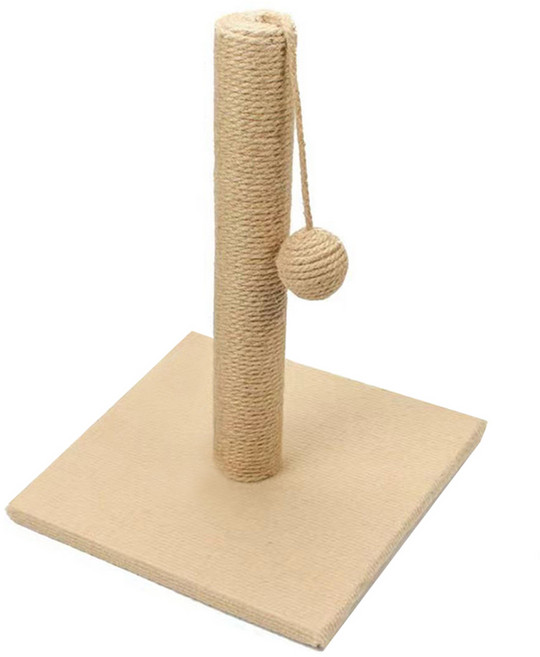 둥둥펫 고양이 폴 기둥형 사이잘 수직 스크래쳐, 1개