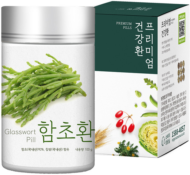 프리미엄 함초환, 1개, 100g