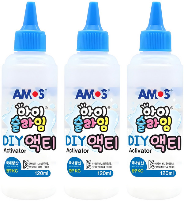 아모스 아이슬라임 액티 120ml, 3개