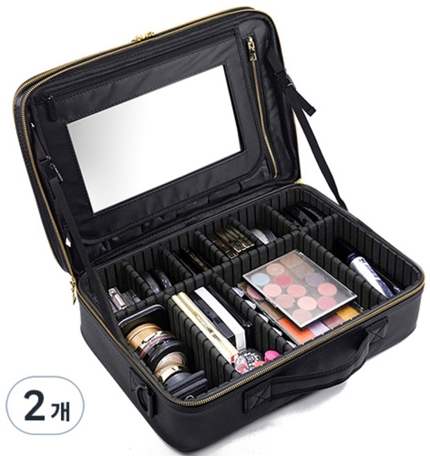 더분 아티피셜 사피아노 메이크업 박스 XL, 2개