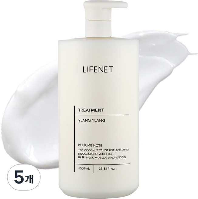 라이프넷 트리트먼트 일랑일랑, 1L, 5개
