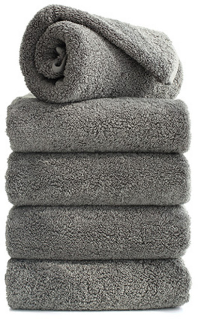 타월톡톡 국내생산 호텔수건 200g 40수 코마사, 진그레이, 5개