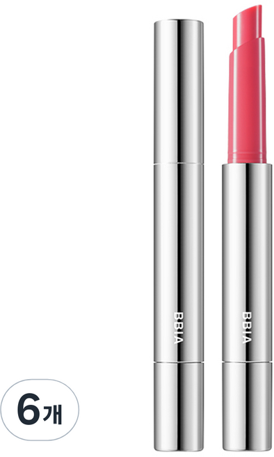 삐아 오버 글레이즈 스틱, 6개, 08 베리 글레이즈