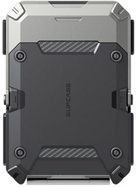 SUPCASE MagSafe 磁吸錢包站立支架 162g, 銀色, 1個