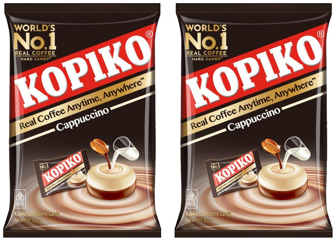 코피코 카푸치노 캔디, 800g, 2개