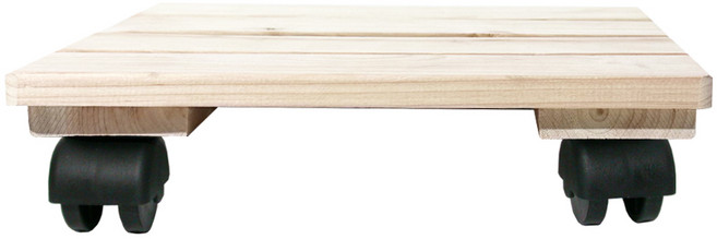 플라팜 편백 이동식 화분 받침대 12T, 1개